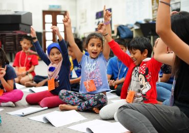 Team of lecturers bring Malaysian and Rohingya kids together through the arts